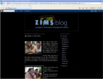 ZIMS blog 한글버전 홈페이지
