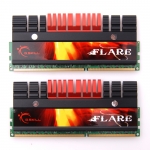 지스킬(G.SKILL)의 AMD 식스코어 투반 시스템을 위한 고성능 메모리 플래어(FLARE) DDR3 PC3 16000 CL9 4GB FLS와 DDR3 PC3- 16000 CL7