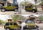 자동차 위에 텐트가…JEEP 랭글러 희귀중고차 등장