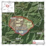 운문산 생태․경관보전지역 지형도(안)