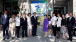 9월 7일 서울시 용산구 남영동에서 한국청소년활동진흥원 현판제막식이 열렸다.(왼쪽부터 김무환 국립중앙청소년수련원 원장, 홍승수 국립고흥청소년우주체험센터 원장, 학부모대표 최은순어머