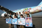 대한항공은 10월 9일 김포공항 국내선 청사에서 ‘평창 동계올림픽 유치 기원, 내가 그린 예쁜 비행기 사생대회’ 시상식 및 래핑 항공기 운항식 행사를 개최했다. 이번 사생대회에서는