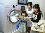 삼성전자 버블 에코 드럼세탁기, 한국전자전에서 인기몰이