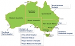 테스토 사베리스 시스템을 설치하여 의약품과 병실 등의 온습도를 체계적으로 관리하고 있는 호주의 대형병원들