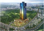 광교흥덕 kdb유타워 2011년 4월 준공 앞두고 마무리 공사중