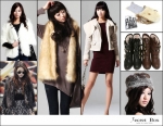 여성의류 쇼피몰 시크릿박스, 퍼(Fur) 아이템 패션 완성법 제안