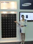 삼성전자, 업계 최고효율 태양전지 모듈 선보여