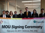 관광공사, 세계 최대 온라인 여행사 Expedia와 MOU 체결
