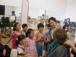 어린이 오페라 교실 1기 참가자들의 수업 장면