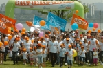 TNT코리아는 UN산하 세계식량계획과 함께 오는 5월 29일 난지한강공원에서 전세계 아동기아 후원을 위한 ‘2011 워크더월드’ 행사를 개최한다. 사진은 2010년 6월 진행된 ‘