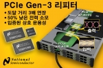 내셔널 세미컨덕터, PCI Express Gen-3 표준 범위 3배 연장하는 리피터 출시