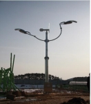 군산대가 개발한 풍력가로등 시제품1