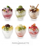파리바게뜨, 6가지 맛 빙수 출시