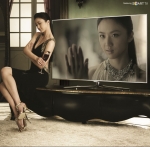 삼성 스마트TV, 월드스타 탕웨이 출연한 TV 광고 공개