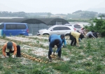 영광군 공무원, 본격적인 영농철 맞아 농촌 일손 돕기 나서
