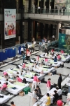 한국마이크로소프트,포스코, 대한적십자사 공동으로 6월8일~9일 양일간 포스코센터에서 '사랑의 헌혈행사'를 진행한다. 포스코와 한국마이크로소프트 임직원들이 헌혈하고