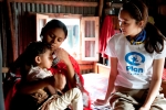 수애, 생애 첫 해외봉사에 눈물 폭발