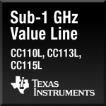 TI, 저비용의 1GHz 이하 RF 밸류 라인 제품군 발표