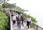 영광군, ‘백수해안도로 산책로 청소년 건강걷기 대행진’ 성료