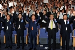 제66주년 광복절 경축행사가 15일 오전 10시 빛고을 시민문화관에서 강운태 시장을 비롯해 애국지사, 광복회원, 보훈단체장, 주요 기관단체장, 시민 등이 1,000여 명이 참석한 