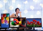 삼성전자가 출시한 전문가용 광시야각 모니터 3종, 좌로부터 S24A650, S27A850, S24A350T