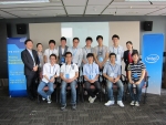 인텔에서 주최 한 ‘Young Technology Leadership’ 간담회에 참석한 국내 주요 대학의 벤처 창업 동아리 소속 학생들이 인텔 이희성 사장, 한인수 이사, 이재령 