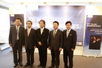 사진 왼쪽부터 행사에 참여한 강병구 베를린문화원장, 문태영 주(駐) 독일대사, 정명훈 서울시향 예술감독, 한창균 현대차 유럽법인장.
