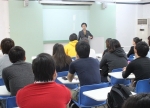한국방송예술진흥원 방송연예연기예술학부 손숙 부학장 강의 진행 모습