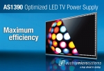 오스트리아마이크로시스템즈, LED TV에 최고의 효율성을 제공하는 새 LED 드라이버와 백라이트 파워 서플라이 출시