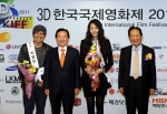 ‘무사 백동수’ 박철민과 윤지민, ‘3D 한국국제영화제 2011 광주’ 홍보대사 위촉