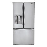 frech door refrigerator : LG전자가 ‘최고혁신상’ 1개를 포함해 모두 12개의 ‘CES 2012 혁신상(Innovations Award)’을 받았다. 사진은 