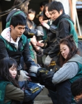 건국대 학생봉사단 ‘컴브렐라’ 사랑의 연탄 배달 봉사