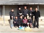 영광군 영광읍 간부공무원, 수해지역 독거노인 집 방문 봉사활동 펼쳐