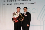 ▲ 한국소비자 만족지수 1위를 수상한 ㈜나노카보나 신일산 대표