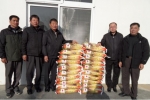 영광군 백수읍 해당화 동호회, 경로당에 사랑의 쌀 나눔