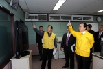 강운태 광주시장, 시 재난상황실 방문 제설작업철저 지시