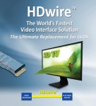 TranSwitch Introduces HDwire(TM), the World's Fastest, High Definition Video Panel Interface Solution