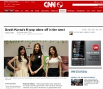 CNN 한류특집기사 캡처