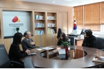 의료나눔 최초 수혜자, 한국보건복지인력개발원 방문