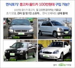 내 차 마련시 연식이 오래되어도 상관없다면 짧은 주행거리와 관리가 잘된 중고차를 아주 저렴한 가격에 구입할 수 있다.