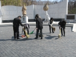 청주시, 3·1절 맞아 3·1공원 대청소 실시