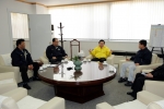 강운태 광주시장, 기아차 광주공장 노조임원과 현장간담회 개최