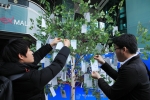코엑스 핵안보정상회의장에 평화의 메시지가 주렁주렁…세계평화 염원하는 ‘국민 소망나무’ 설치