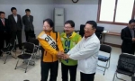 3월 22일 국회의원 후보등록을 하고 있는 정운천 전주 완산을 후보.