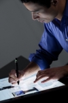 Perceptive Pixel&#039;s active stylus and touch on 27-inch pro-cap display