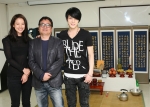 송지효-김재중 '자칼이 온다' 고사현장
