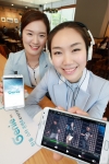 KT는 스마트폰 전용 디지털 음악 콘텐츠 앱 ‘지니(Genie)’의 고객들이 차별화된 혜택을 누릴 수 있도록 한류 아티스트의 특화 콘텐츠를 실시간으로 선보이는 “지니 K-POP 시