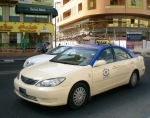 넥센타이어가 중동의 중심부인 두바이지역에 성공적으로 진출했다.(사진은 두바이 택시)