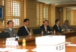 한국공인회계사회 회장·부회장 후보 기호추첨 장면