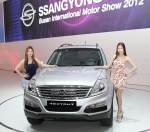 Ssangyong Motor, a part of the USD 14.4 billion Mahindra Group, unveiled the New Premium SUV, the Re